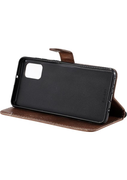 Samsung Galaxy Flip Iş Cüzdan Telefon Kılıfı Için Flip Case Klasik Katı (Yurt Dışından)