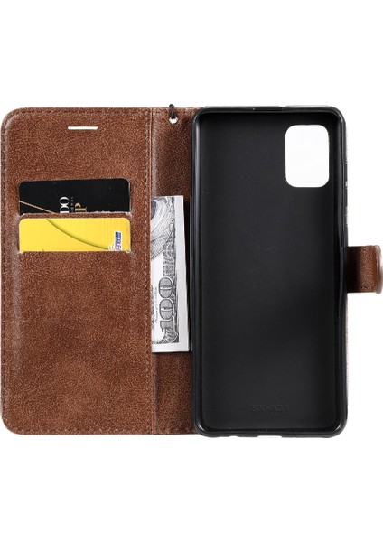 Samsung Galaxy Flip Iş Cüzdan Telefon Kılıfı Için Flip Case Klasik Katı (Yurt Dışından)