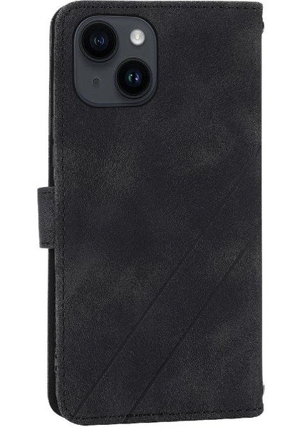 Iphone 11 Için Filp Durumda Pro Max Bilek Kayışı Pu Deri Kapak Kredi Kartı (Yurt Dışından)