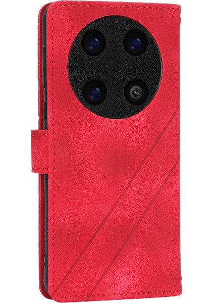 Huawei Mate 60 Pro Için Filp Durumda El Cüzdan Bilek Kayışı Kickstand Kredi (Yurt Dışından)