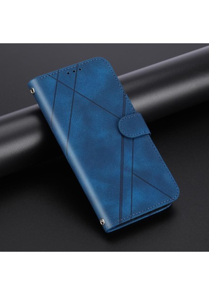 Iphone 15 Için Filp Durumda Pro Pu Deri Kapak El Cüzdan Bilek Kayışı Kart (Yurt Dışından)