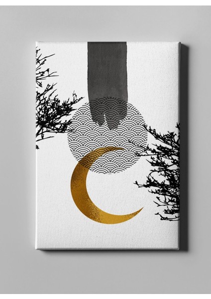 Soyut Dallarla Harmoni Dekoratif Tablo indirimleri