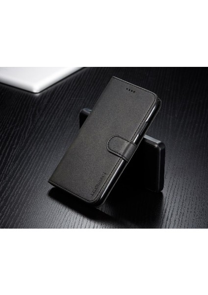 Tutucu ile iphone 11 Için Kılıf Buzağı Doku Yatay Çevir Deri Kılıf (Yurt Dışından) fırsatları