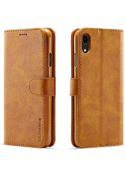 Iphone Xr Buzağı Doku Yatay Kapak Kılıf Kart Yuvaları (Yurt Dışından) indirimleri