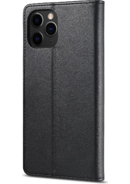 Iphone 12 Için Kılıf Pro Max Buzağı Doku Yatay Çevir Deri Kılıf ile (Yurt Dışından)