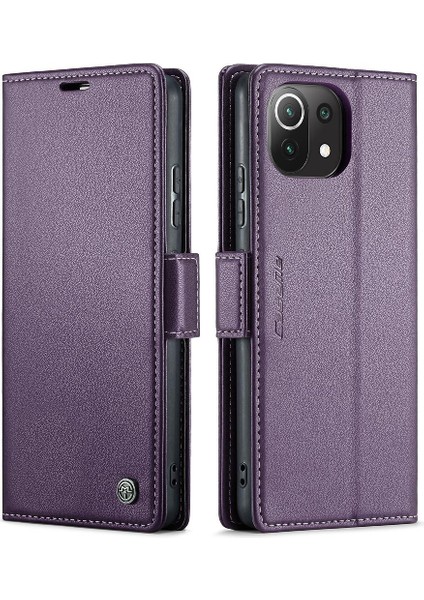Xiaomi 11 Lite Anti Dolandırıcılık Darbeye Dayanıklı Durumda Kickstand Kart (Yurt Dışından)