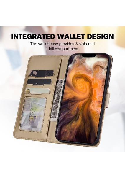 Iphone 11 Için Kılıf Pro Max Kapak Çevirin Cüzdan Darbeye Basit Iş (Yurt Dışından)