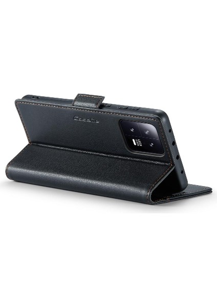 Xiaomi 13 Darbeye Durumda Cüzdan Durumda Anti Dolandırıcılık Kickstand (Yurt Dışından)
