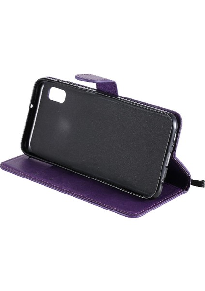 Kart ile Samsung Galaxy A10E Iş Cüzdan Telefon Kılıfı Için Flip Case (Yurt Dışından) indirimleri
