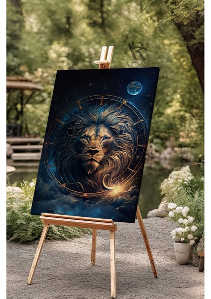 Ar Ajans Kanvas Astroloji Aslan Dekoratif Kanvas Tablo fiyatları