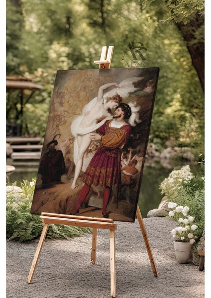 Kadın ve Adam Kanvas Tablo fiyatları