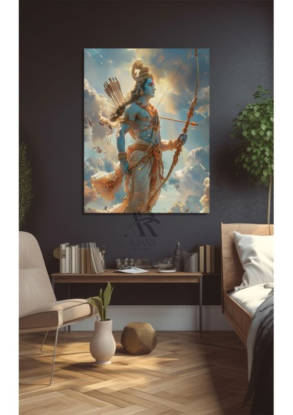 Hindu Tanrısı Kanvas Tablo