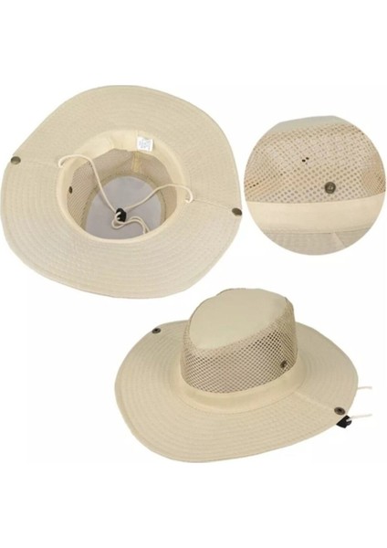 Erkek Katlanabilir Yazlık Fileli Fötr Şapka indirimleri