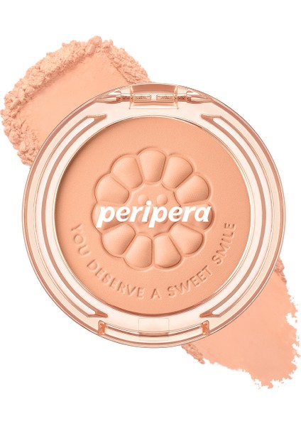 PERIPERA Sebum Dengeleyici Toz Allık  Pure Blushed Sunshine Cheek (23 Yakgwa Brown)(Honey K-Ookie)