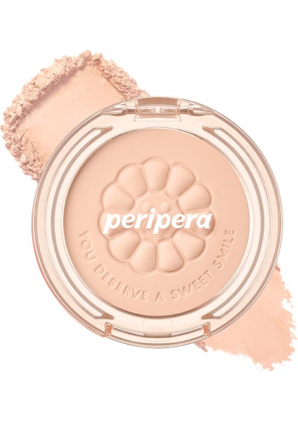 PERIPERA Sebum Dengeleyici Toz Allık  Pure Blushed Sunshine Cheek (22 Creamy Nude)(K-Ookie)