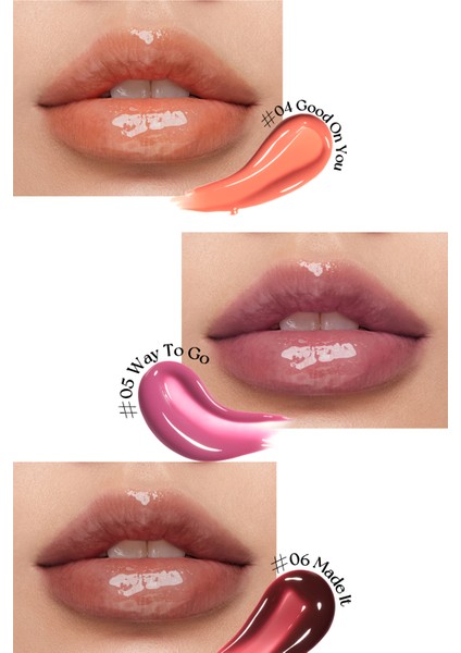 PERIPERA Dudaklara Dolgun, Pürüzsüz Işıltı Sunan Gloss  Ink Glasting Lip Gloss (9 Grow On You)