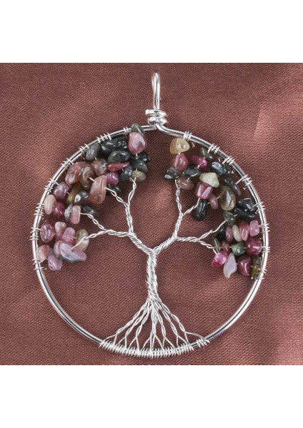 Carnelian Kft Doğal Tel Sarma Hayat Ağacı Şifa Kristal Kolye Turmalin 7 Çakra Taş Kolye Kristal Kolye Kadın Erkek Takı (Yurt Dışından) indirimleri