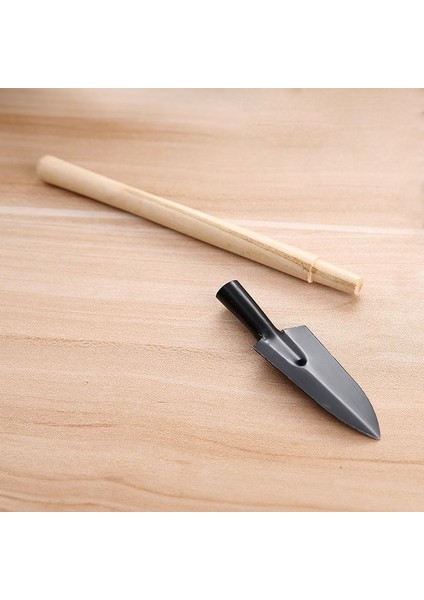 Çelik 3 Parça Mini Bitki Bahçe Hobi Saksı Bakım Kazma Kürek Tırmık Set CIN702 modelleri