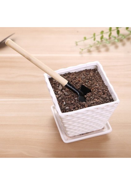 Çelik 3 Parça Mini Bitki Bahçe Hobi Saksı Bakım Kazma Kürek Tırmık Set CIN702 fırsatları