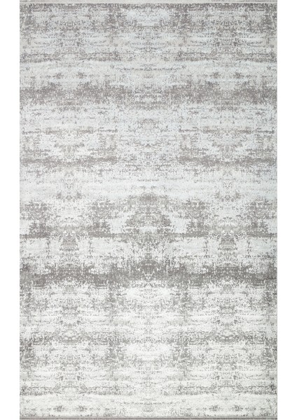 Sateen St 112 Grey Hav Vermez Yıkanabilir Kaymaz Ince Dokuma Modern Makine Dokuması Halı