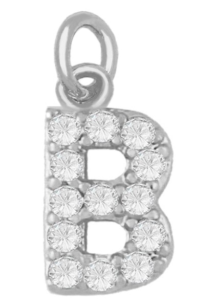 Ö Ocesrıo Gümüş Renk Cz Kristal M Harfi Kolye Takı Yapımı Için Bakır Altın Kaplama Kolye Küpe Dıy PDTA063 (Yurt Dışından) indirimleri