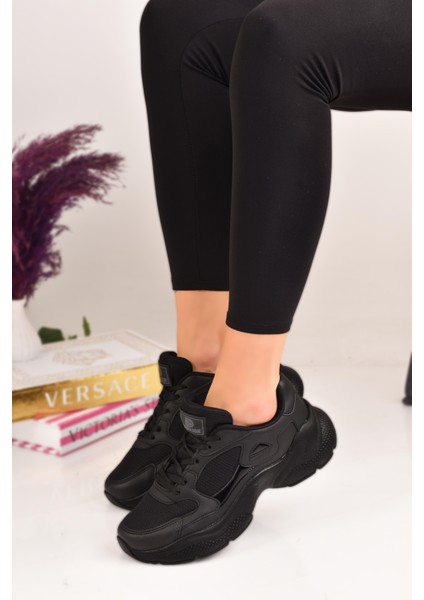 Kadın Kalın Comfort Taban Günlük Sneaker Spor Ayakkabı