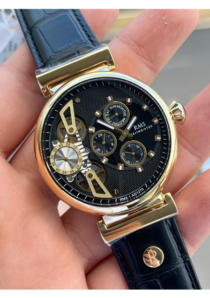 Romanson Deri Kordon Iç Fonksiyonları Aktif Özel Seri 5 Atm Suya Dayanıklı Erkek Kol Saati AG1270.04 fırsatları