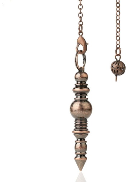 Bir Altın Metal Maden Sarkaçları Kehanet Altın Gümüş Renk Zincir Kolye Reiki Sarkaç Şifa Pendül Wicca Metafizik Pendulo (Yurt Dışından) indirimleri