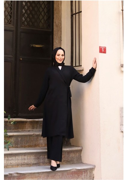 Tunik Pantolon Ikili Takım- Siyah fırsatları