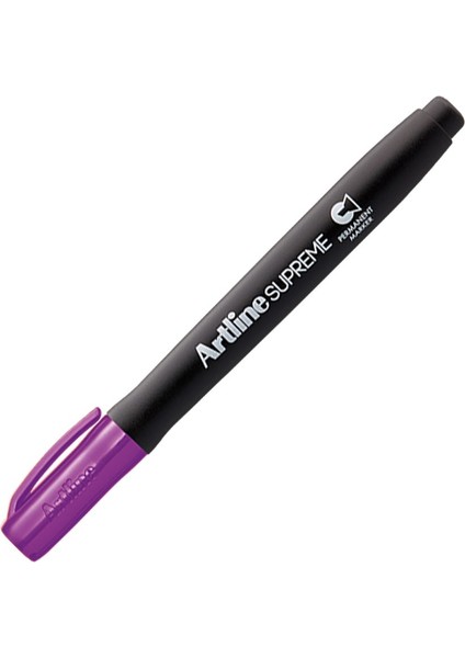: Supreme : Kesik Uçlu Markör Kalem : 1,00 - 4,00 mm : Mor