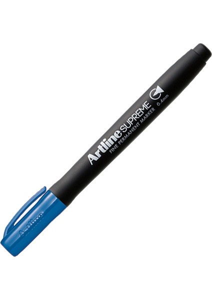 : Supreme : Ince Uçlu Markör Kalem : 0,4 mm : Royal Mavi