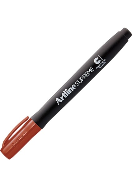 : Supreme : Kesik Uçlu Markör Kalem : 1,00 - 4,00 mm : Kahverengi
