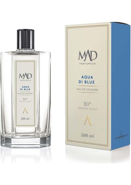 Mad Aqua Di Blue 200 ml Kolonya
