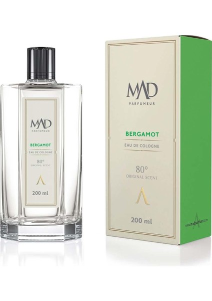 Mad Bergamot 200 ml Kolonya