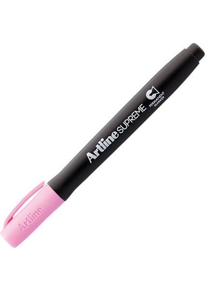 : Supreme : Kesik Uçlu Markör Kalem : 1,00 - 4,00 mm : Açık Pembe