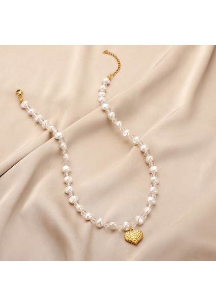 X2480 Ins Moda Barok Inci Kolye Kolye Kadın Kızlar Için Klavikula Zinciri Trendy Parti Düğün Chocker Aksesuarları Takı Hediye (Yurt Dışından) modelleri