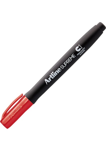 : Supreme : Kesik Uçlu Markör Kalem : 1,00 - 4,00 mm : Kırmızı