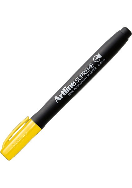 : Supreme : Ince Uçlu Markör Kalem : 0,4 mm : Sarı