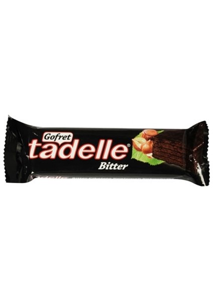 Kaplamalı Bitter Kakaolu Çikolatalı Gofret 35 gr.