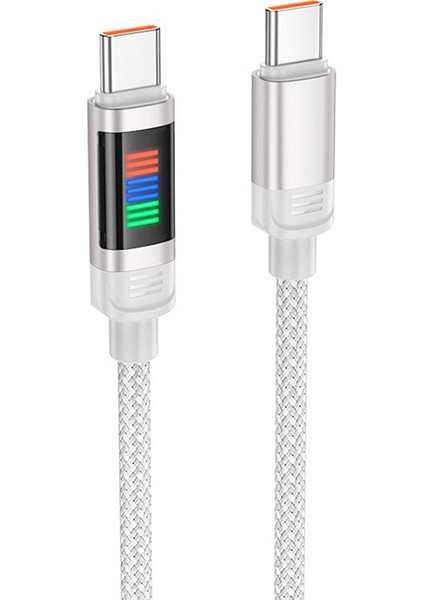 U126 Lantern 100W Type-C To Type-C Hızlı Data ve Şarj Kablosu modelleri