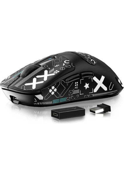 X3 Pro Superlıght 4000/8000 Hertz Kablosuz Oyuncu Mouse PAW3395 (Grıp Tape Hediyeli)