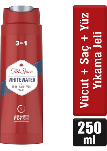 Old Spice Whitewater Erkekler Için Duş Jeli ve Şampuan 250 ml