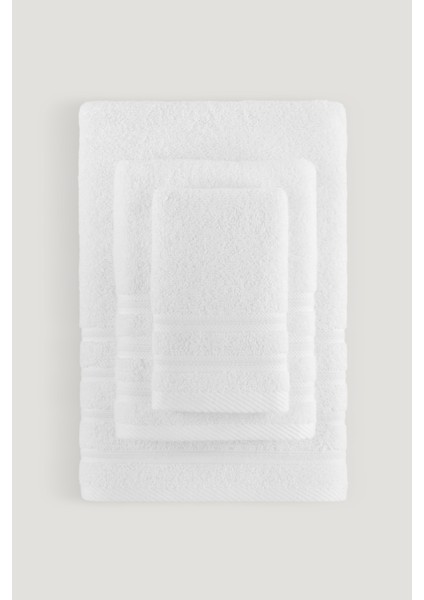 Pure Bukle Bordürlü Havlu 70X140