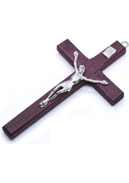A 1 Adet Katı Ahşap Çapraz Çinko Alaşım Isa Katolik Haç Kilise Süsleri Duvara Monte Ahşap Haçlar Kolye Kolye (Yurt Dışından) indirimleri