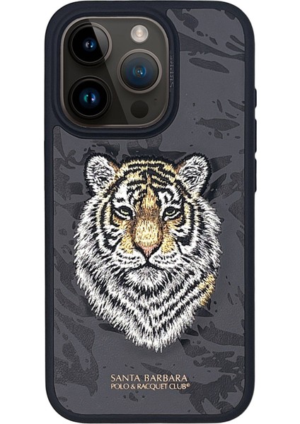 iPhone 15 Pro Max Uyumlu Savanna Kapak-Snow Leopard