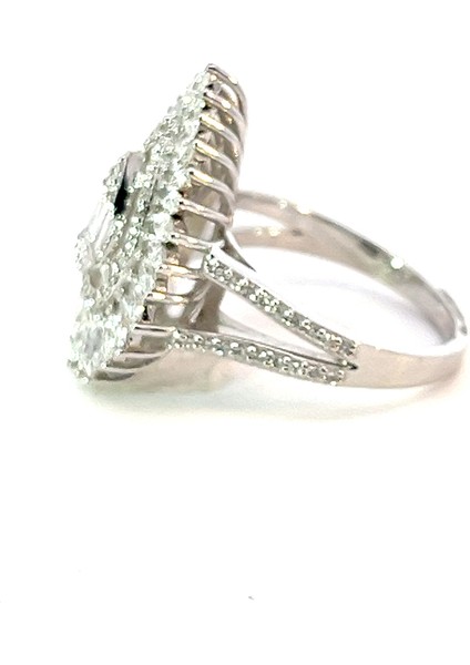 1,45 Ct 5,55 gr Büyük Pırlanta Yüzük fiyatları