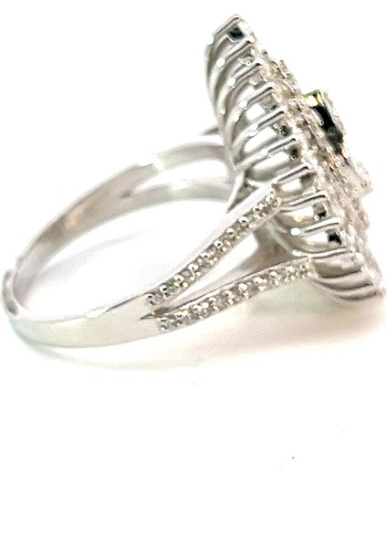 1,45 Ct 5,55 gr Büyük Pırlanta Yüzük fırsatları