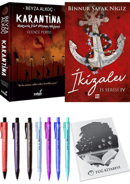 Is Serisi 4 Ikizalev Binnur Şafak Nigiz ve Karantina 3 Beyza Alkoç 2li Set