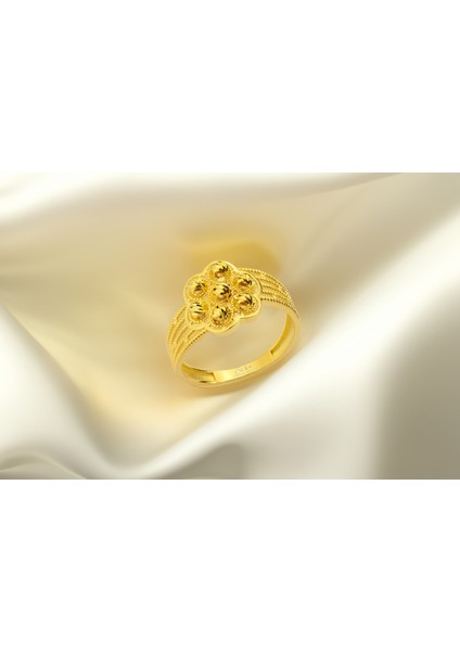 Yaldızlı Dorika Toplu Altın Yüzük CGKYZK0223 fiyatları