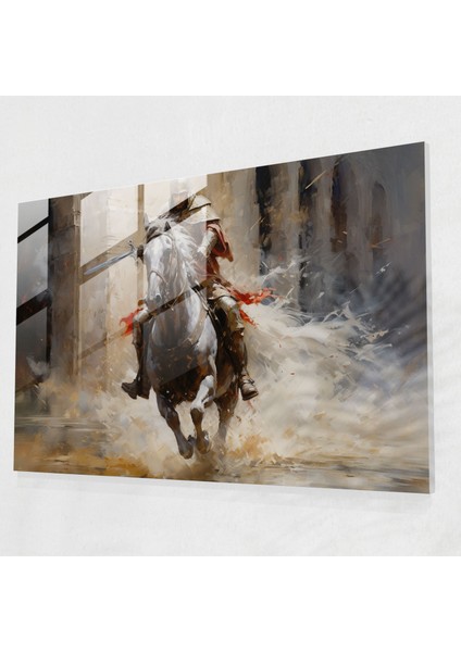 Antik Silahlar Cam Baskı - Eski Silahlar, Yiğitlik, Şövalyelik, Eski Silahlar, 45X30